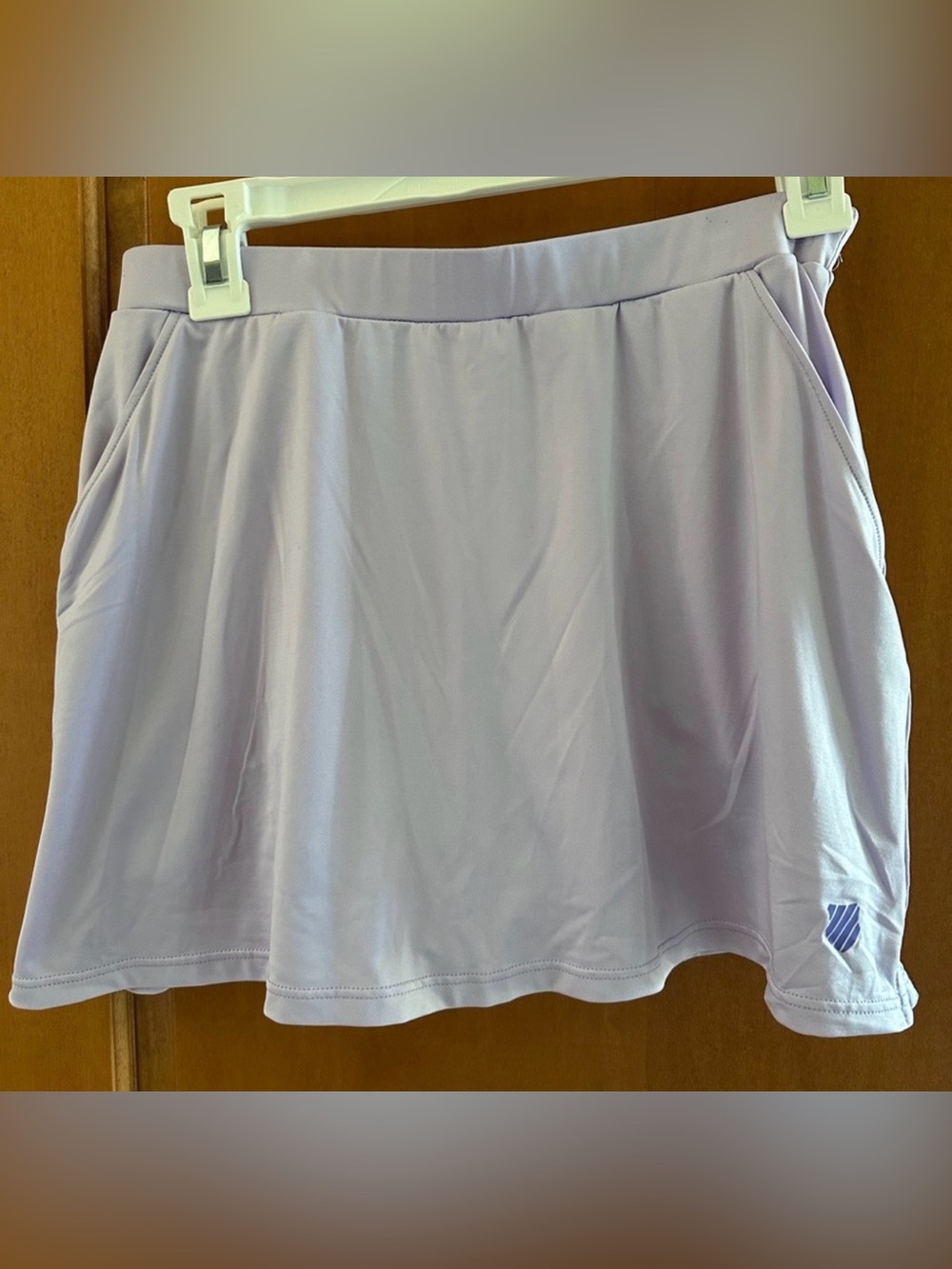 K-Swiss Light Purple Tennis Skort Athletic Golf Athletic Skirt Women's Size S